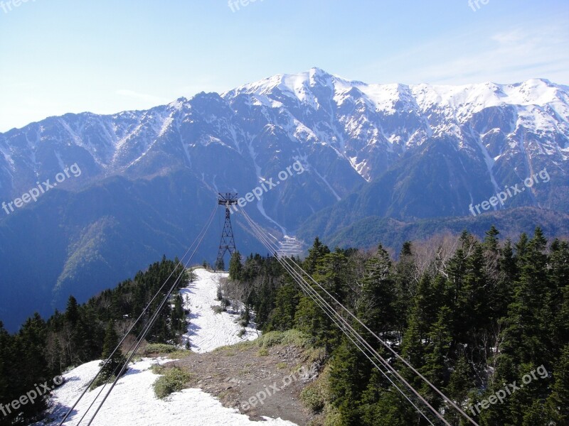 Tateyama Kurobe Car 纜 Northern Continental Free Photos