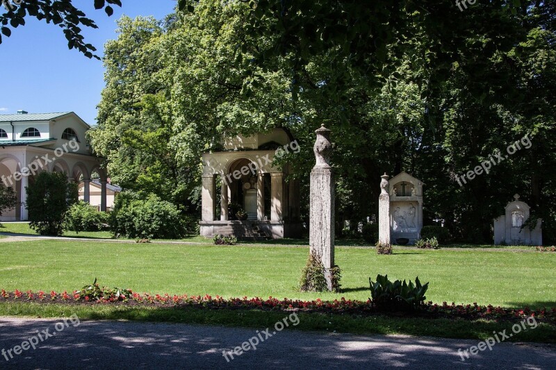 Graves Cemetery Park Mausoleum Rock Carving