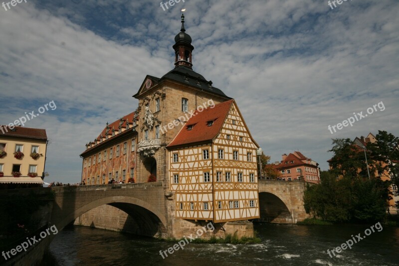 Bamberg World Heritage Town Hall Old Building