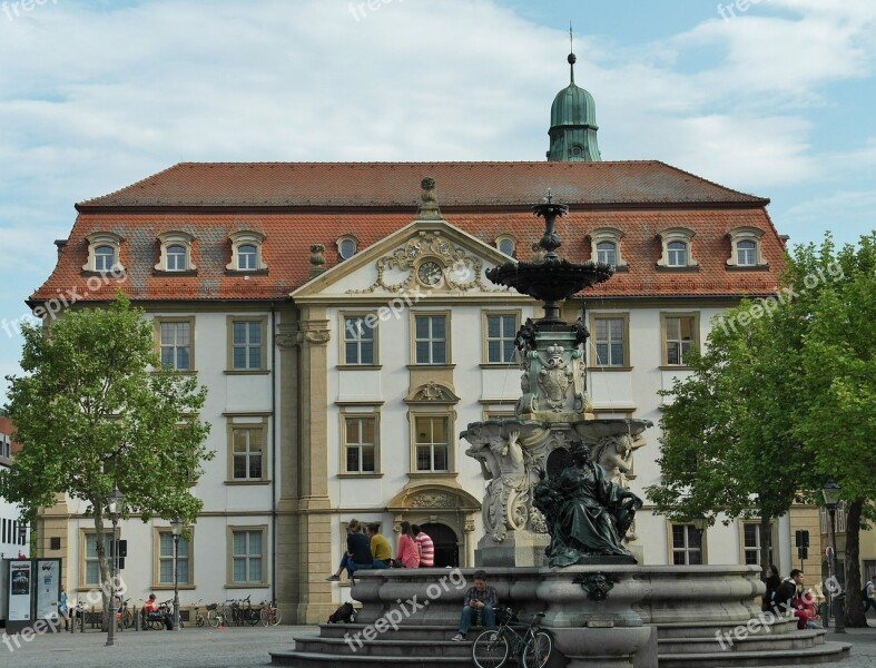 Paulibrunnen Fountain Water Fountain Gain Bavaria