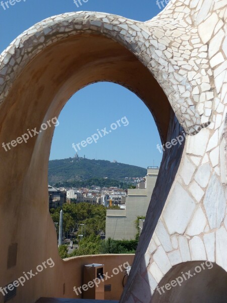 Casa Mila Gaudi La Pedrera House Barcelona