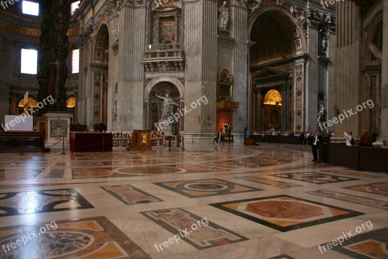 St Peter's Basilica St Peter's Church Cathedral Rome Architecture