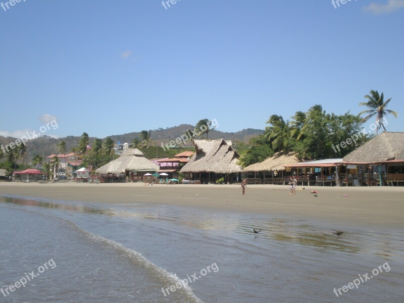 San Juan Del Sur Nicaragua Sun Beach Vacation