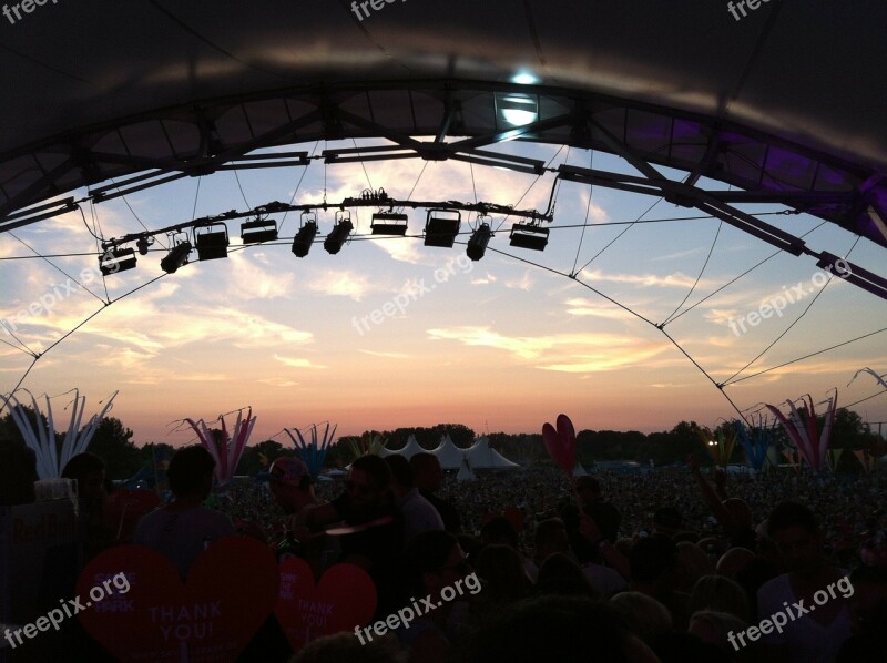 Festival Sunset Love Family Park