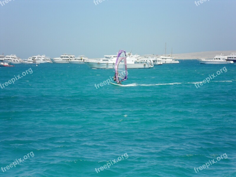 Surfer Water Sports Yachts Sea Beach