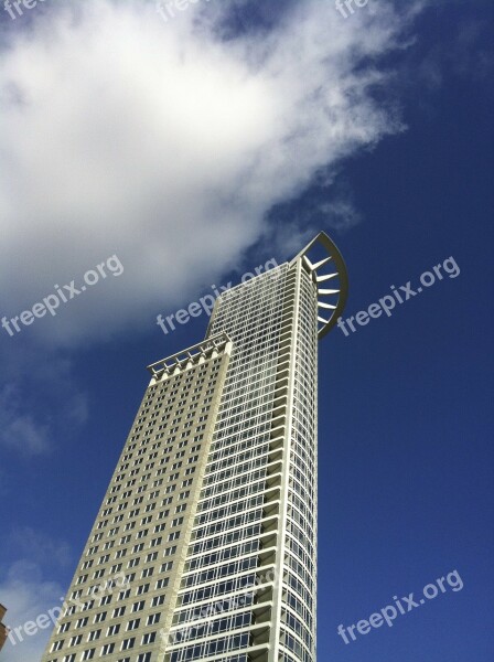 Frankfurt Skyscraper Skyline Building City