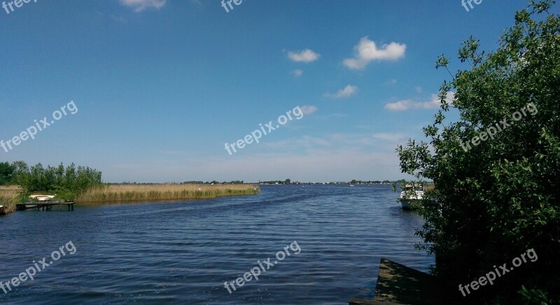 Summer Lake East Frisia Small Sea Free Photos