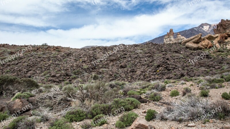 Nature Volcano Pico Del Teide Free Photos