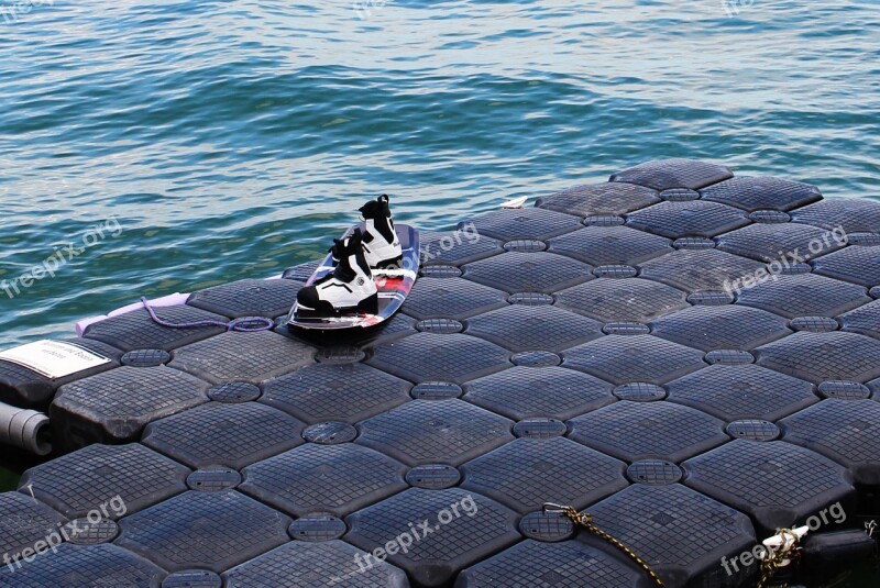 Wakeboard Water Water Sports Lake Constance Romanshorn