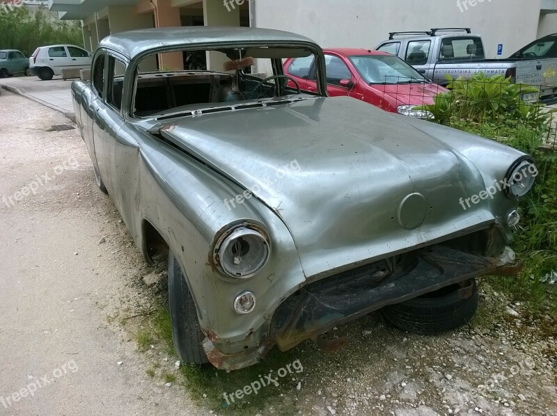 Car Automobile Oldtimer Old Abandoned