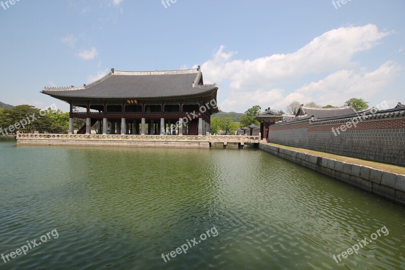 Gyeongbuk Palace Forbidden City The Joseon Dynasty The Royal Palace Gyeonghoeru