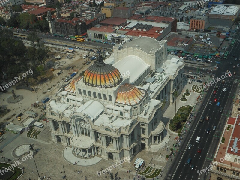 Fine Arts Mexico Palace Palace Of Fine Arts Free Photos