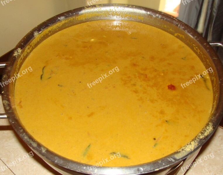 Food Kadle Curry Cuisine South Indian Kodagu