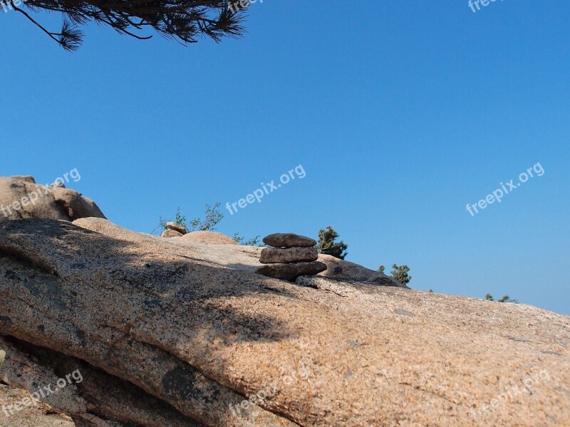 Gangwon Do Sokcho Mt Seoraksan Rock Sky