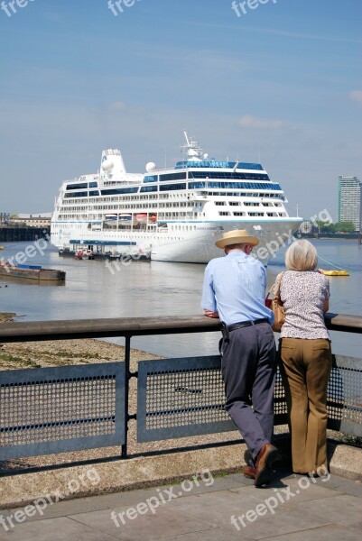 Cruise Liner Tourism Ocean Going