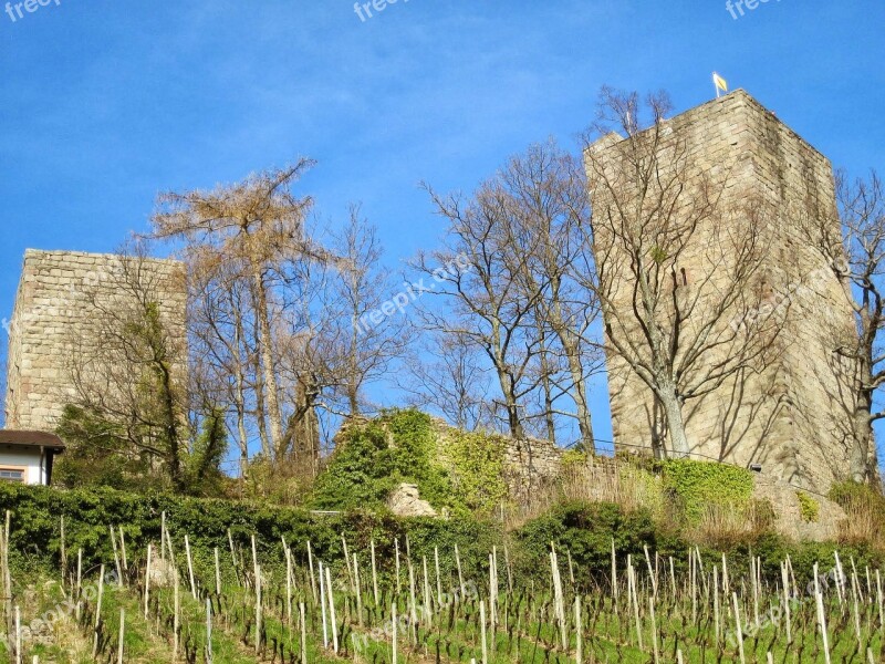 Windeck Castle Bühl Swim Black Forest Tourist Attraction