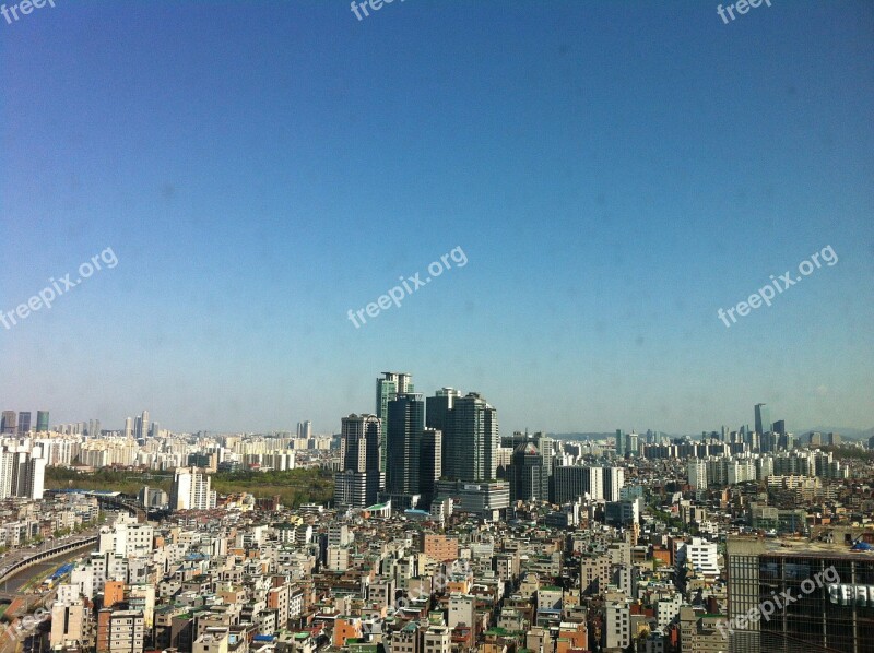 City In The Foreground Seoul Sillim-dong Building