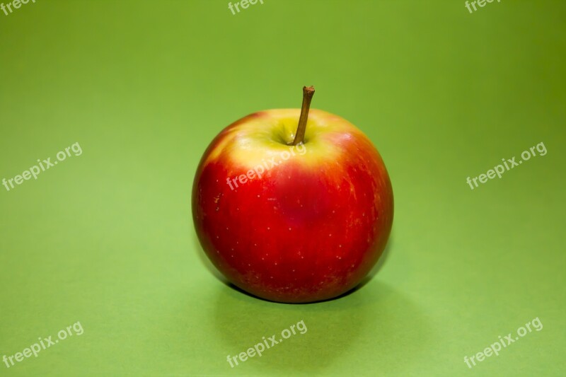 Apple Red Fruit Fresh Vitamins