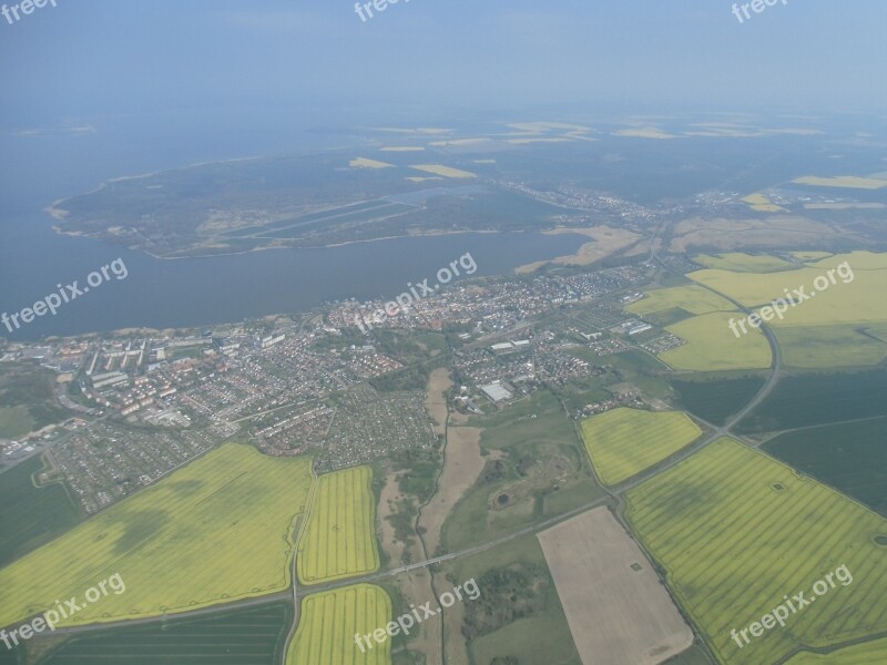 Ribnitz Damgarten Aerial View Mecklenburg Free Photos