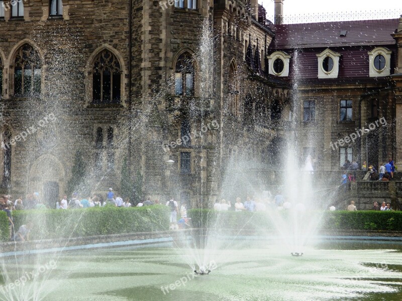 Fountain Castle Water Building The Palace