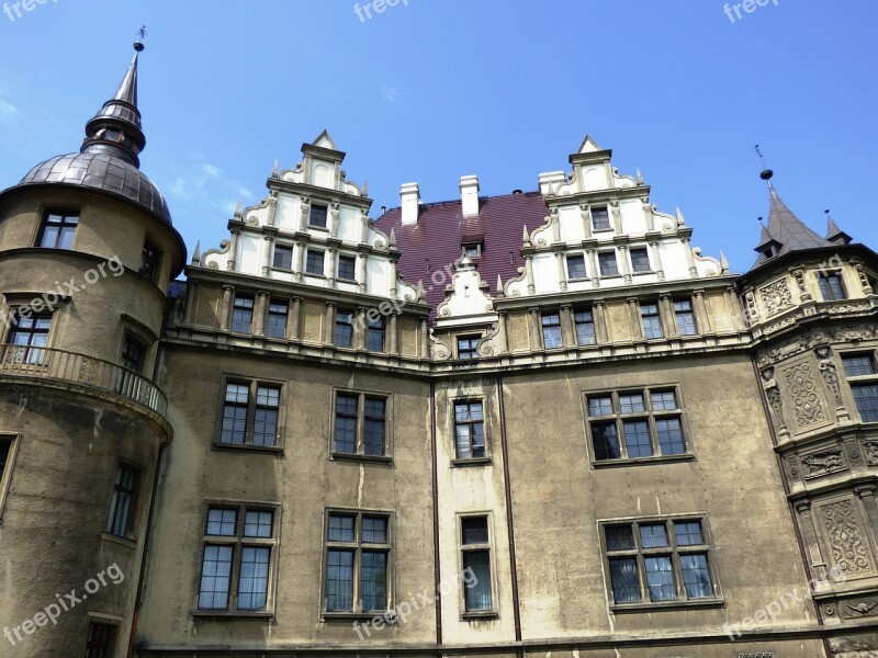 Castle The Palace Scrotum Poland Monument