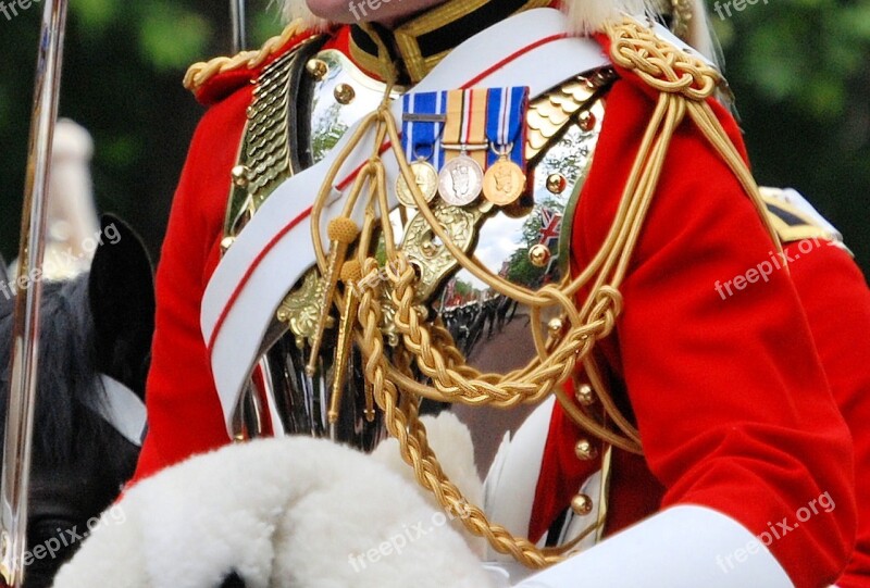 Soldier Household Cavalry Mounted Breast Plate