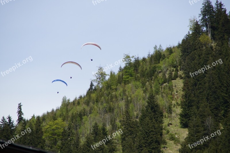 Parachute Parachutist Skydiving Championship Bavarian