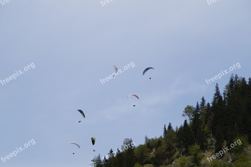 Parachute Parachutist Skydiving Championship Bavarian