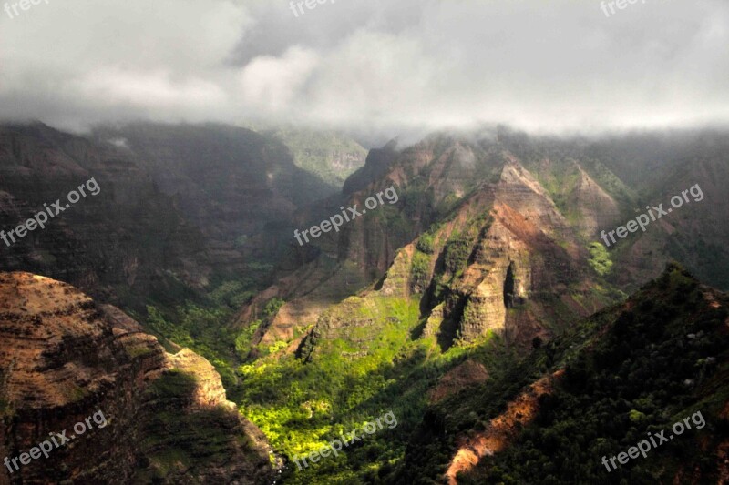 Hawaii Maui Crater Free Photos