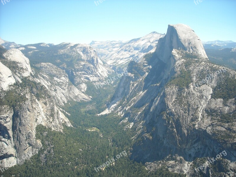 Half-dome Yosemite Yosemite National Park Half Dome