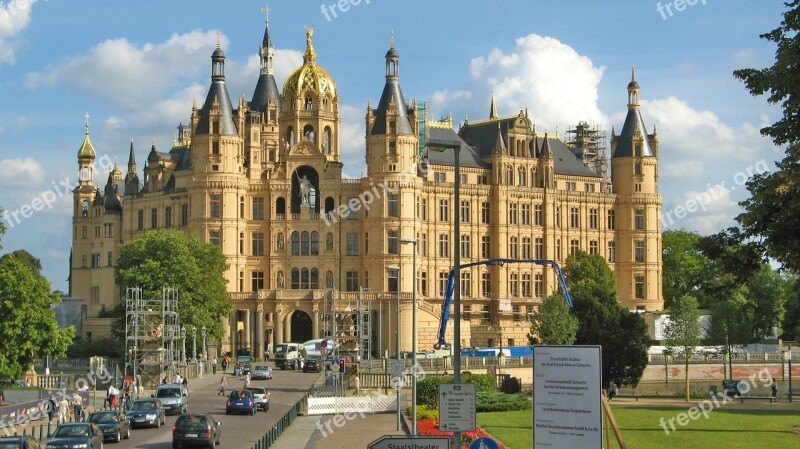 Schwerin Castle Germany Free Photos