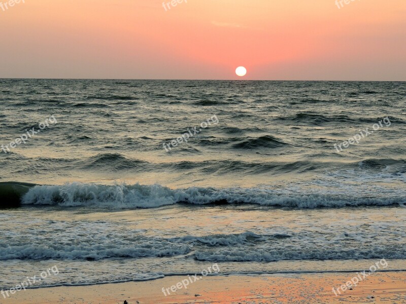 Ocean Sea Waves Beach Shore