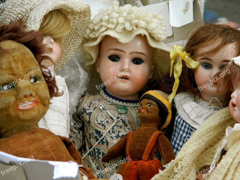 Dolls Antique Vintage Toys Retro