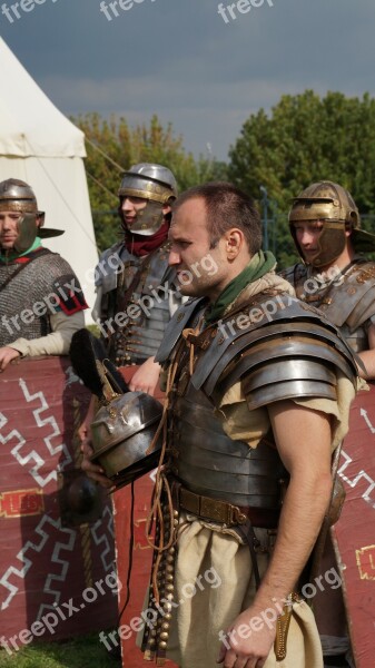 Romans Man Person Fighter Romans Legionaries