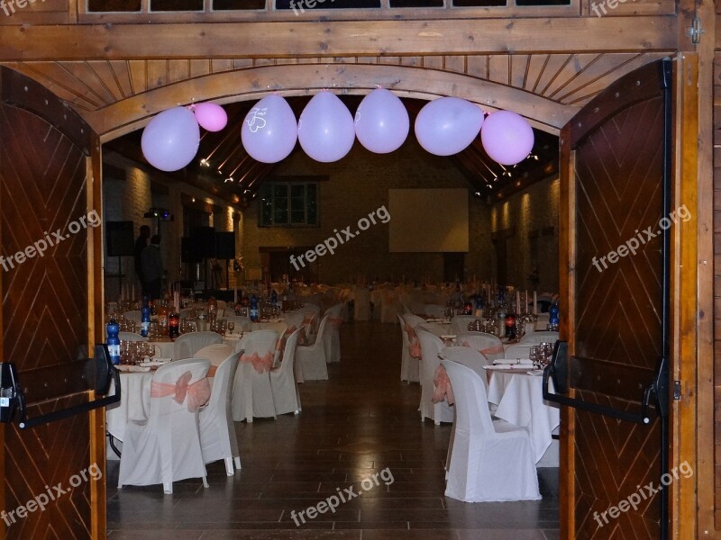 Salle Des Fêtes Banquet Wedding Free Photos