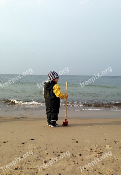 Child Baltic Sea Boy Sea Vacations