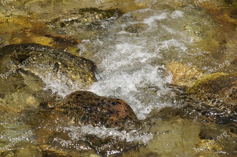 Water Current River Stone Free Photos