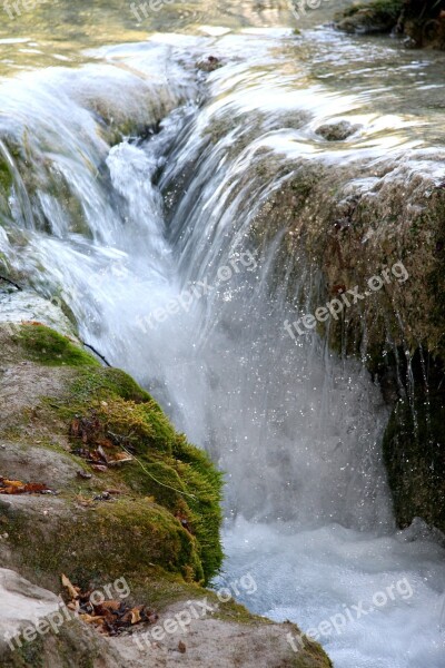 Croatia Plitvice Lakes More Waterfall