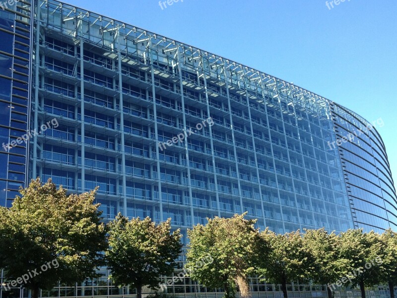 European Parliament Strasbourg Parliament Architecture Free Photos