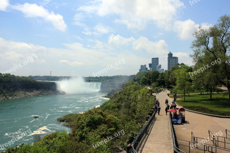 Niagara Falls Canada Ontario Falls Waterfalls