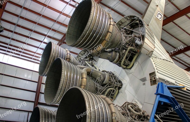 Rocket Houston Thrusters Texas Nasa