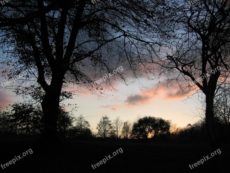 Sky Clouds Clouds Form Sunrise Shadow