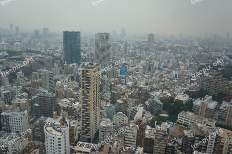 City Skyline Tokyo Free Photos