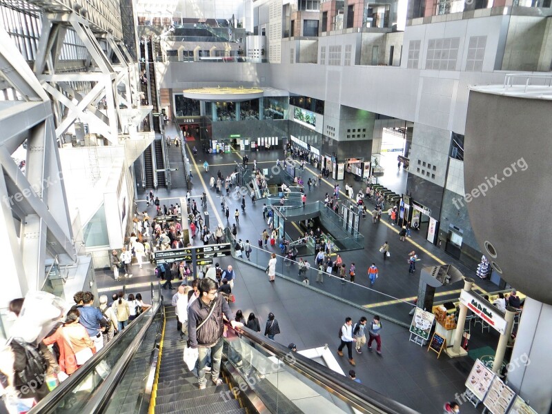 Department Store Shopping Centre Escalator Thread Human