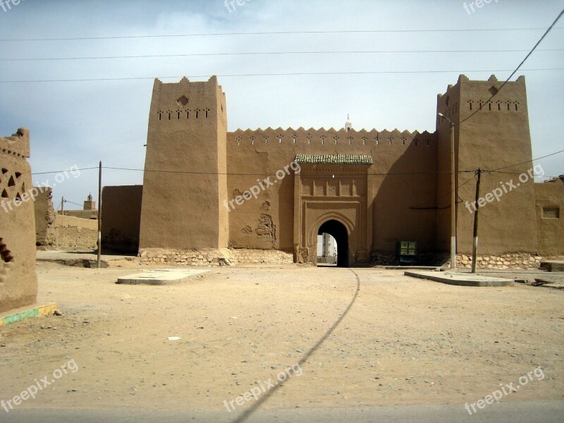 Morocco Fortress City Wall City Free Photos