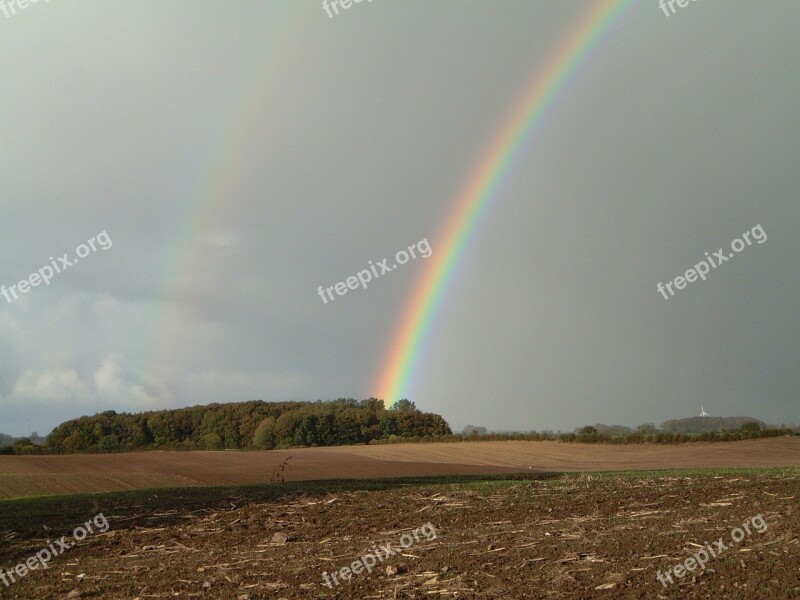 Rainbow Weather Nature Mood Beautiful