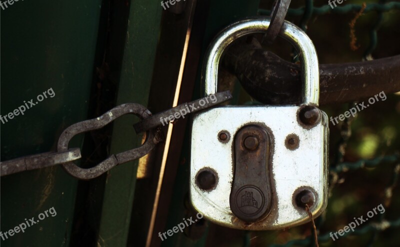 Padlock Castle Secure Protect Capping