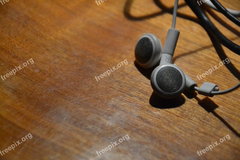 Headphones Music Sound Sounds In Ear