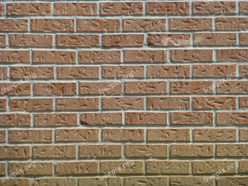 Brick Wall Wall Bricks Brick Painted