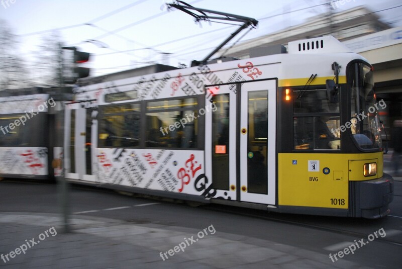 Berlin Metro Tram Urban City